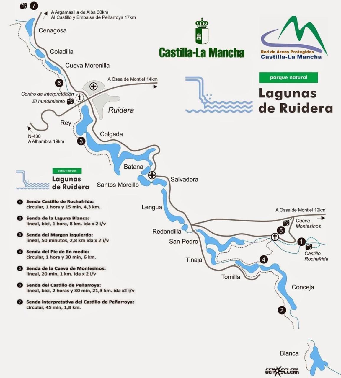 Cr Lagunas De Ruidera Sin Piscina أوسا دي مونتيل المظهر الخارجي الصورة